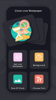 Download Analog Clock Live Wallpaper Personalization for Android screenshot 2