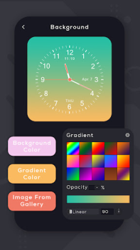 Download Analog Clock Live Wallpaper Personalization for Android screenshot 5