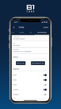 Download B1card Work for Android screenshot 4