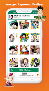 Download Anime Stickers for WhatsApp Personalization for Android screenshot 4