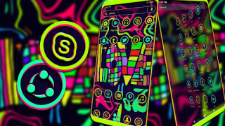 Download Graffiti Love Art Theme Personalization for Android screenshot 2