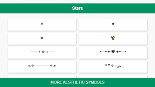 Download Aesthetic Symbols Work for Android screenshot 2