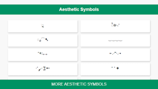 Download Aesthetic Symbols Work for Android screenshot 4