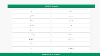 Download Aesthetic Symbols Work for Android screenshot 7