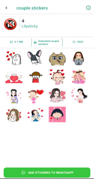 Download +18 Stickers for Whatsapp Personalization for Android screenshot 4