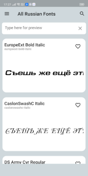 Download All Russian Fonts Personalization for Android screenshot 5