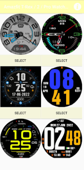 Download Amazfit T Rex / 2 / Pro WFace Personalization for Android screenshot 5