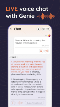 Download AI Chat & AI Writer - Genie Work for Android screenshot 3