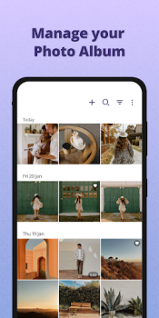 Download Gallery - photo gallery, album Photo for Android screenshot 2