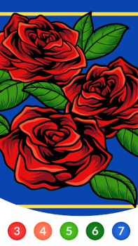 Download Color Fun Paint by Number Game Table games for Android screenshot 4