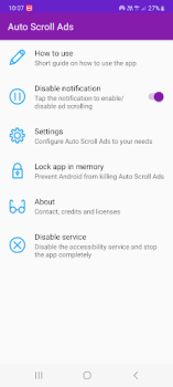 Download Auto Scroll (Skip) Reel Ads Tools for Android screenshot 2