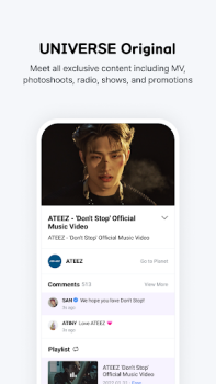 Download UNIVERSE Entertainment for Android screenshot 7