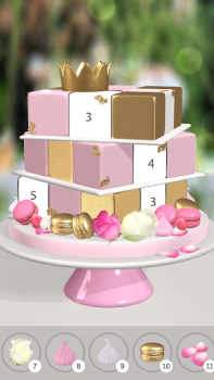 Download Cake Coloring 3D Table games for Android screenshot 4