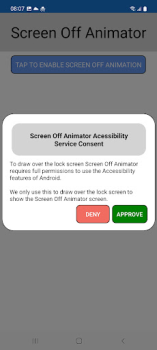 Download Screen Off Animator Personalization for Android screenshot 2