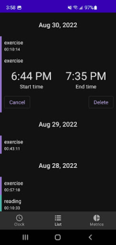 Download Time Clock Work for Android screenshot 6