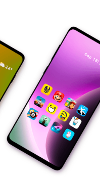 Download iOS 16 Icon pack Personalization for Android screenshot 3