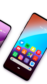 Download iOS 16 Icon pack Personalization for Android screenshot 4