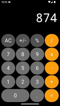 Download iOS Calculator Personalization for Android screenshot 6