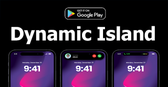 Download Dynamic Island iOS 17 Personalization for Android screenshot 2