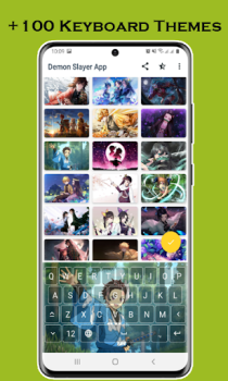 Download Keyboard Demon Slayer Theme Personalization for Android screenshot 3