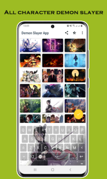 Download Keyboard Demon Slayer Theme Personalization for Android screenshot 4