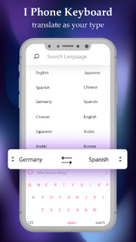 Download Keyboard For iPhone 14 pro Personalization for Android screenshot 2