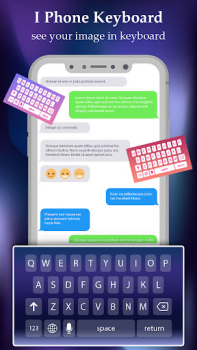 Download Keyboard For iPhone 14 pro Personalization for Android screenshot 3