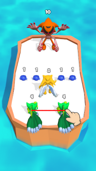 Download Merge Super - Monster Fight Arcade for Android screenshot 2