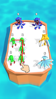 Download Merge Super - Monster Fight Arcade for Android screenshot 4