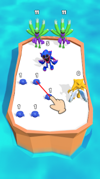 Download Merge Super - Monster Fight Arcade for Android screenshot 5