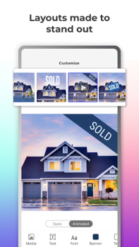 Download Ripl: Social Media Marketing Art and design for Android screenshot 3