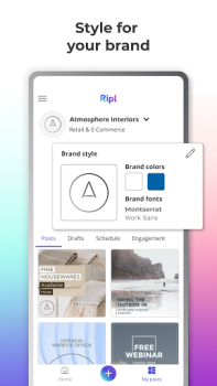 Download Ripl: Social Media Marketing Art and design for Android screenshot 7