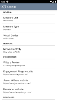 Download Ring Sizer by Jason Withers © Life style for Android screenshot 7