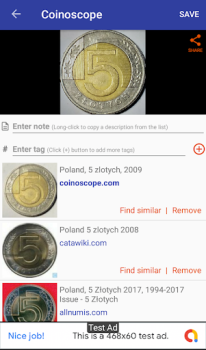 Download Coinoscope: Coin identifier Books and Reference for Android screenshot 2