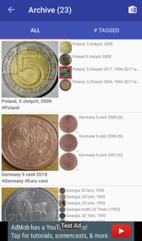 Download Coinoscope: Coin identifier Books and Reference for Android screenshot 3