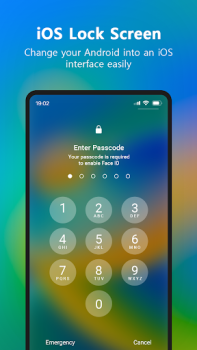 Download Lock Screen iOS 16 Personalization for Android screenshot 2
