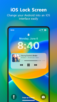 Download Lock Screen iOS 16 Personalization for Android screenshot 4