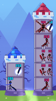 Download Hero Castle War: Tower Attack Role games for Android screenshot 2