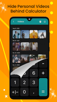 Download Secret Calculator - Hide Apps Video Players & Editors for Android screenshot 6