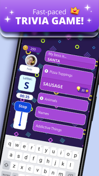 Download Stop 2 - Word Trivia Game Word games for Android screenshot 2
