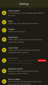 Download Java Launcher Personalization for Android screenshot 6