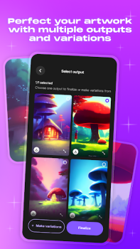 Download WOMBO Dream - AI Art Generator Art and design for Android screenshot 2