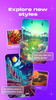 Download WOMBO Dream - AI Art Generator Art and design for Android screenshot 4