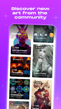 Download WOMBO Dream - AI Art Generator Art and design for Android screenshot 5