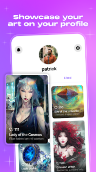 Download WOMBO Dream - AI Art Generator Art and design for Android screenshot 6