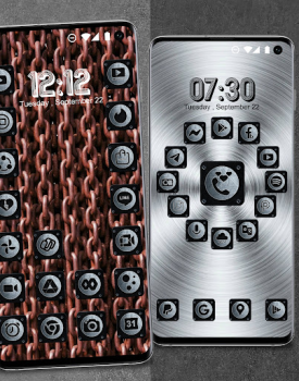 Download Metal Theme Personalization for Android screenshot 5