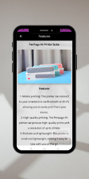 Download PeriPage-A4-Printer-Guide Work for Android screenshot 5