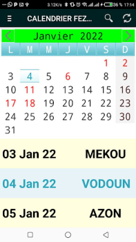 Download CALENDRIER FEZAN 2024 Tools for Android screenshot 4