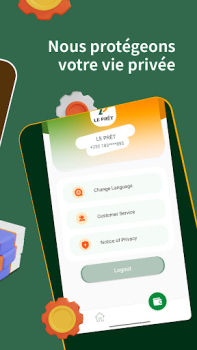 Download Le Prêt–Prêt d’Argent Mobile Finance for Android screenshot 5