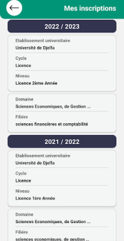 Download PROGRES WebEtu Education for Android screenshot 4